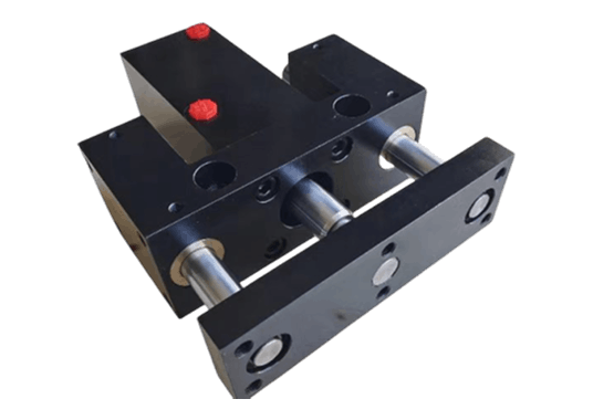 Hydraulic Cylinder for Guide Rail Positioning