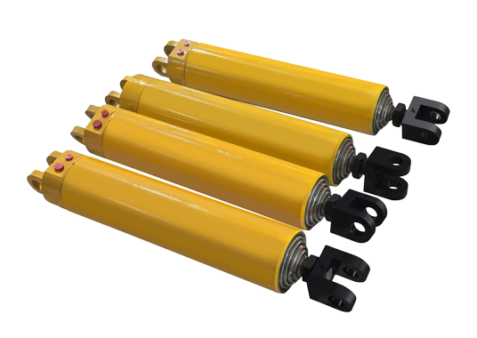 Multi-stages Hydraulic Cylinder with Counter Valve