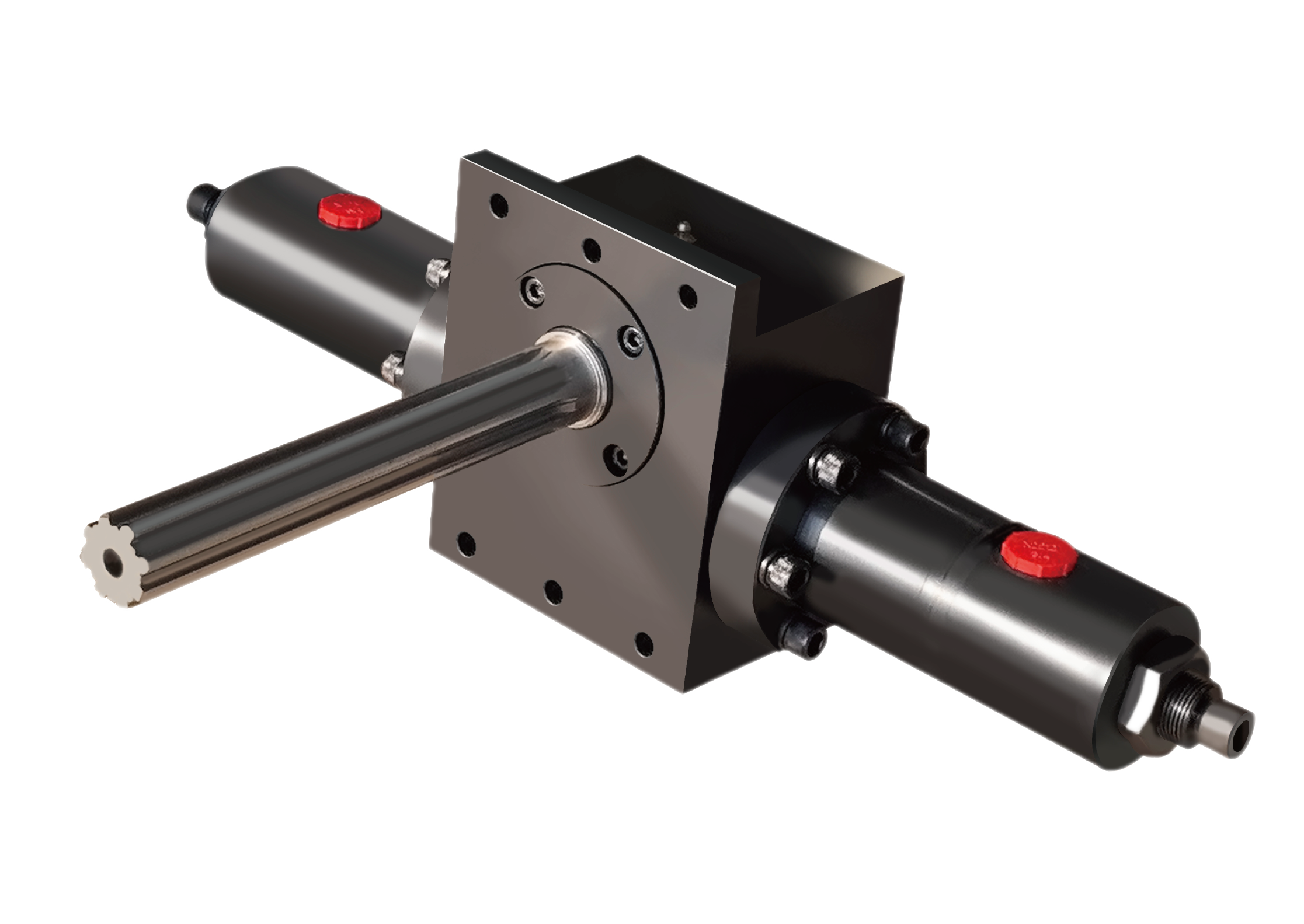 Single Rack & Pinion Swing Hydraulic cylinder